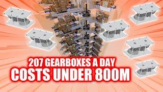 BEST STEEL FARM CHEAP (207 gearboxes a day) | Roblox Islands