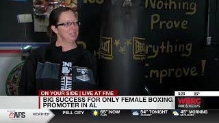 Only female boxing promoter in Alabama doing big things