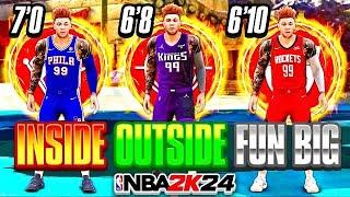 THE TOP 3 CENTER BUILDS IN NBA 2K24!