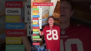 49ers Schedule Prediction