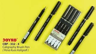 JOYKO - Calligraphy Brush Pen CBP-332-4