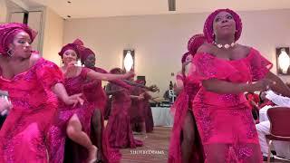 Nigerian Bride Entrance Dance at #inlovefosho