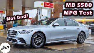 2021 Mercedes-Benz S580 – MPG Test | Real-world Highway Range