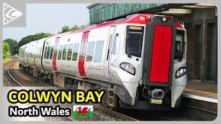 Trains at Colwyn Bay (Bae Colwyn) 13/06/2024