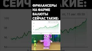 Фрилансеры и рубль #мемы #рубль