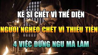 Càng không có tiền, có 4 việc tuyệt đối đừng ngu mà dính vào