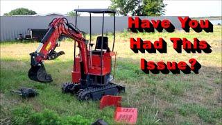 My Swivel Stopped Working - Crazy Fix - Chinese Mini Excavator