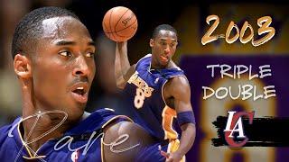 Kobe Bryant Hits the Boards as Shaq’s Toe Recovers, 3rd Game of 2002-03 | Full Highlights