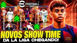  LAMINE YAMAL SHOW TIME COM EFEITO ÍMPETO CHEGANDO!! NOVOS JOGADORES SHOW TIME | EFOOTBALL 2024