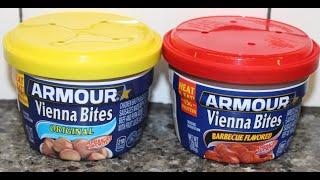 Armour Vienna Bites: Original & Barbecue Flavored Review