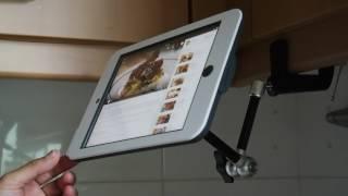 X36T ONE LOCK multi function iPad, Galaxy Tab & tablet G clamp mount