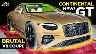 2025 Bentley Continental GT Speed Review: $325,000 BRUTAL 782hp V8 Coupe! Sound, Exterior Interior