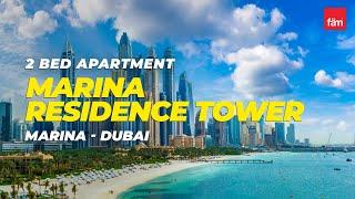 Amazing 2 Bed Apartment in Marina Residence Tower A, Dubai Marina - Dubai