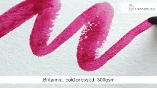 Papier do Akwareli Hahnemühle Britannia Cold Pressed 300 gsm