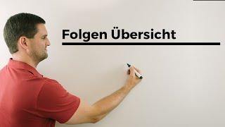 Folgen Übersicht, arithmetische/geometrische Folgen | Mathe by Daniel Jung