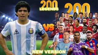 Argentina Maradona ️ 200 Legends  New Version  ULTRA BOSS FINAL ️