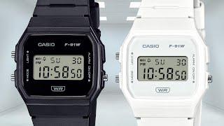 Casio F-91WB | F-91 goes Minimalist