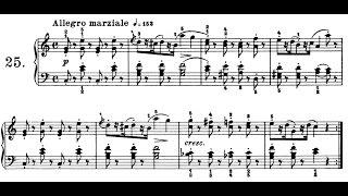 Burgmüller op. 100 n. 25 "La chevaleresque"