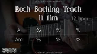 Rock Backing Track (A Am)