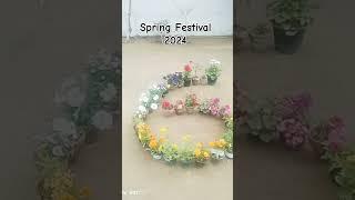 Spring Festival 2024 I Creative Expression: TCS with Flower Arrangements - Exploring Career Paths"