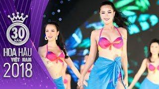 Màn trình diễn bikini bốc lửa của 43 thí sinh Người Đẹp Biển - Đồng Hành Hoa Hậu Việt Nam Tập 16