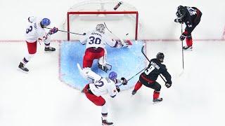 Highlights from Canada vs. Czechia in the 2025 IIHF World Junior Championship pre-tournament