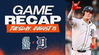 Game Highlights: Tigers Put Up 15 Runs in Series Opener Against the Mariners | 8/13/2024