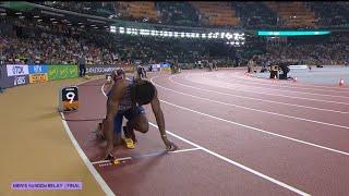 4x400m Men's Relay Final. Budapest 2023