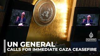 UN general assembly vote: Resolution calls for immediate Gaza ceasefire