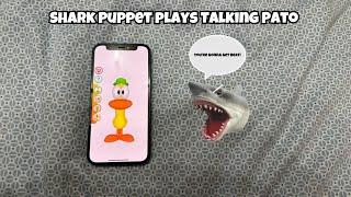 SB Movie: Shark Puppet plays Talking Pato!