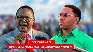 #SIASA: TUNDU LISSU "MAKONDA HAKUDHULUMIWA NYUMBA"