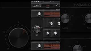 DarkFire de #unitedplugins saturación y generación de armónicos con este sencillo herramienta.