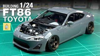 Build 1/24 Toyota FT86 Tamiya