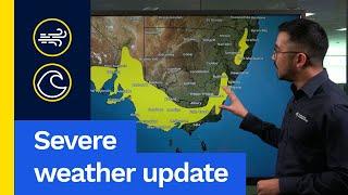 Severe Weather Update 26 May 2025: Very windy across south-east Australia