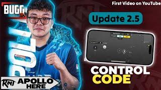 Original Rnt Apollo Control Code + 5 Finger Control Code || Sensitivity?