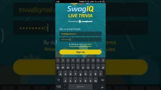 Swag IQ Login Demo