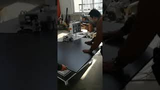 Кромкооблицовочный станок FBJ-90 с вакуумной фиксацией заготовки