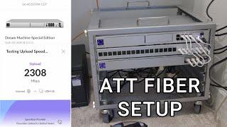 ATT 2 & 5 Multi Gig Fiber Setup