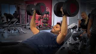 UPPER BODY TRAINING - GYM WORKOUT VLOG #2 - SAJ NAEEM - THE SALIENTS® feat. BRADWELL SIMPSON