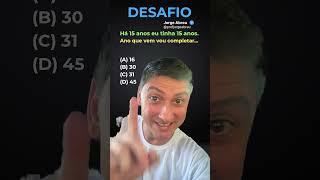 Desafio #matemática