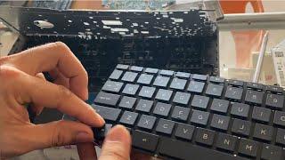 How To Change New Keyboard Hp Model Hp Laptop 14-bs0xx