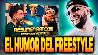 ‍ REACCIÓN RÁNDOM AL RESUMEN RÁNDOM | PIEZAS REACCIONA A EL HUMOR DEL FREESTYLE