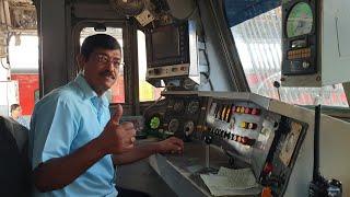 LOCO PILOT Retirement In Eastern Railway Last Duty At 13117 Kolkata Lalgola Dhano Dhanye Express