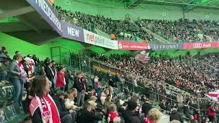 Vor dem Spiel im Borussia Park Mönchengladbach 4.November 2022 im VfB Gästeblock BMG-VfB 6/8