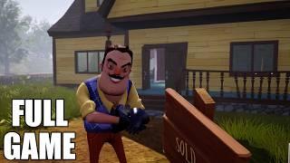 Hello Neighbor - Alphas Relocked | Full Game Walkthrough (All Endings)