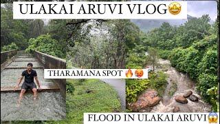ULAKAI ARUVI VLOG |FLOOD IN ULAKAI ARUVI |THARAMANA SPOT ️‍|#youtube #travel #kanyakumaritrip