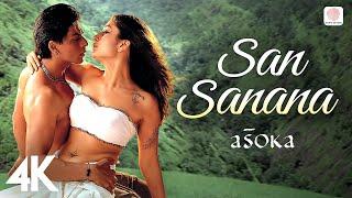 San Sanana - Asoka | 4K Music Video | Aakash Hai Koi Prem Kavi | Kareena Kapoor | Shah Rukh Khan