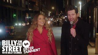 Billy on the Street with MARIAH CAREY!!! A Holiday Miracle!!!