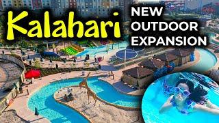 NEW KALAHARI OUTDOOR EXPANSION JULY 2023 | Kalahari Resort and Waterpark in Round Rock Texas