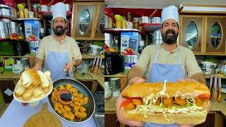 Chicken Tikka Burger Recipe | Better Than Subway | Chef Rizwan | BaBa Food RRC